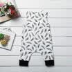AU STOCK Infant Baby Kids Boys Feather Romper Jumpsuit Playsuit Bodysuit Outfits