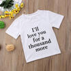 T-Shirt Women Toddler Kids Boy Girl Family Matching Clothes Tee Tops Summer