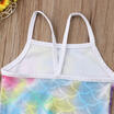 Toddler Baby Kids Girls Sleeveless Mermaid Summer Swimsuits Swimming Swimwear