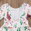 UK Flower Baby Girl Casual Dress Kid Tulle Princess Wedding Party Prom Dresses
