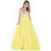 Lentejuelas Largo Graduación Formal Vestido Cóctel De Fiesta Para Dama Honor