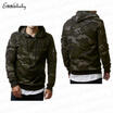 Camouflage Handsom Men And Boys Autumn Winter Casual Basic Sweater Hoodie Coat