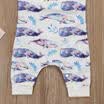 Newborn Baby Boys Girls Shark Romper Bodysuit Jumpsuit Playsuit Outfits Clothes
