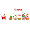 Christmas Decorations Glass Window Stickers DIY Wallpaper PVC Removable Self-adhesive Decorative Wall Stickers Shop Home Decals