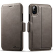 New iPhoneX Mobile Phone Case Apple Flip Shell 2in1 Wallet Multi-function Card Holster