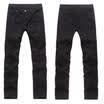 Mens Stretchy Ripped Skinny Biker Jeans Destroyed Taped Slim Fit Denim Pants US