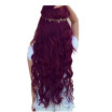 Amazing Star Synthetic Wavy Wigs Red Wine Wig Long Curly Wigs for Women Loose Curly Wigs