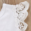 Christmas Kids Toddler Baby Girl Lace Princess Romper Dress Flower Dress Clothes