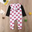 Newborn Toddler Kids Baby Boy Girl Romper Bodysuit Jumpsuit Clothes Outfit 3-24M
