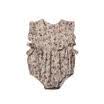 3Colors 4Sizes-Newborn Baby Girl Romper Jumpsuit Bodysuit Outfits Sunsuit Set UK