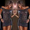 UK Lingerie Nightwear Underwear G-String Lace Dress Sleepwear Babydoll Women