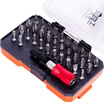 Worker workerbee 33pcs set of electric screwdriver electric screwdriver screwdriver approved head set screwdriver chrome vanadium steel GK002-033G