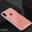 For Apple iPhone XS Max Slim Clear Transparent Back Shockproof Hard Phone Case
