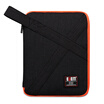 BUBM DIP Data Line Pack Carrying Case U Disk Pack Wire Storage Bag Headphone Bag Mobile Power Pack Digital Accessory Case Black Trumpet