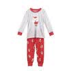AU Family Matching Christmas Pajamas Set Women Baby Kid Deer Sleepwear Nightwear
