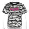 Women Ladies Loose Short Sleeve Casual Fashion Summer T-shirt camouflage shirt