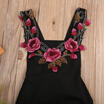 Newborn Infant Baby Girls 3D Flower Bodysuit Romper Jumpsuit Outfit Clothes Pty