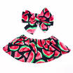 UK 3PCS Toddler Baby Girls Romper Bodysuit Jumpsuit Sunsuit Outfits Clothes Set