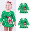 UK Toddler Infant Baby Girls Casual Clothes Long Sleeve Tops T-shirts Autumn