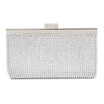 Luxury Crystal Diamond-Encrusted Shell Wallet Evening Bag