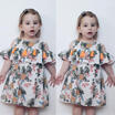 New Baby Girls Summer Dress Toddler Kids Strapless Casual Summer Dresse Clothes