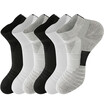 LifeWheel Mens Athletic Sports Running Breathable Cotton Basketball Socks