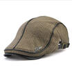 CA Winter Hat Men Warm Thick Plush Cotton Autumn Knit Cap Casual Vintage Beret