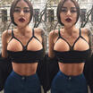 Hot Women Bandage Sexy Bralette Bralet Bra Bustier Crop Top Cami Tank Vest Top