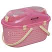 Alice IRIS mesh portable pet dog cage portable pet air box MPC-450 M pink