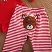 UK 2PCS Newborn Baby Boy Girl Christmas Xmas Clothes Romper Pants Outfits Set