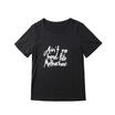 Family Women Kids Baby Girls Boys Cotton Tops T-shirt Casual Clothes Summer USA