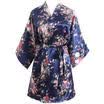Womens Bridesmaid Satin Robe Kimono Wedding Nightdress Sleepwear Dressing Gown