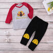 2PCS Kid Girl Long Sleeve TopLong Pant Sets