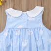 Newborn Infant Baby Kids Girl Swan Print Romper Jumpsuit Sunsuit Summer Clothes