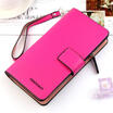 US Women Clutch Leather Wallet Long Card Holder Phone Bag Case Purse Handbags
