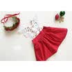 Kid Baby Girl Xmas Sister Matching Clothes Bodysuit Romper Lace Dress Outfit Set