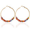 Hot Women Bohemian Vintage Boho Dangle Earrings Jewelry CircleBead Accessories