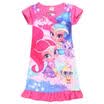 Shimmer&Shine Top T Shirts Dress Nightwear Nightdress Pyjamas Kids Clothes