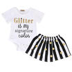 Newborn Baby Girls Romper Skirt Dress Jumpsuit Clothes 2pcs Outfits Set