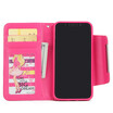New iPhoneX Mobile Phone Cases Samsung Mobile Shell Wallet Flip Card Protector Rose Red