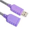 Sanbao SANBAO SUF-003 three Fort USB transparent blue extension cable 3M