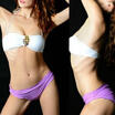Womens Padded Push-up Bra Bikini Set Swimsuit Bathing Suit Swimwear Beachwear