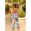 Women Floral Striped Crop Top Pants Sleeveless Playsuit Jumpsuit Romper Sets