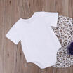 Newborn Infant Baby Girls Cotton Bodysuit Romper Sunsuit Clothes 0-24M