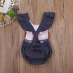 AU Stock Xmas Baby Kids Girls Infant Romper Jumpsuit Bodysuit Clothes Outfits