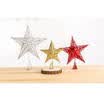 Tree Top Star Glitter RedGoldSilver Christmas Tree Topper Decoration Xmas