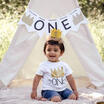 1ST Birthday Infant Kids Baby Boys Girls Summer Clothes T-shirt Tops Blouse