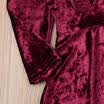 Infant Toddler Baby Girl Velvet Long Sleeve A-line Dress Warm Christmas Outfits
