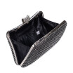 Luxury Crystal Diamond-Encrusted Shell Wallet Evening Bag