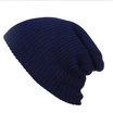 UK Winter Warm Unisex Knit Baggy Beanie Hat Stretch Fit Ski Knitted Cap One Size